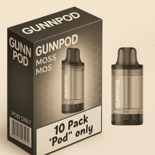 Gunnpod moss – 10 Pack “pod Only”