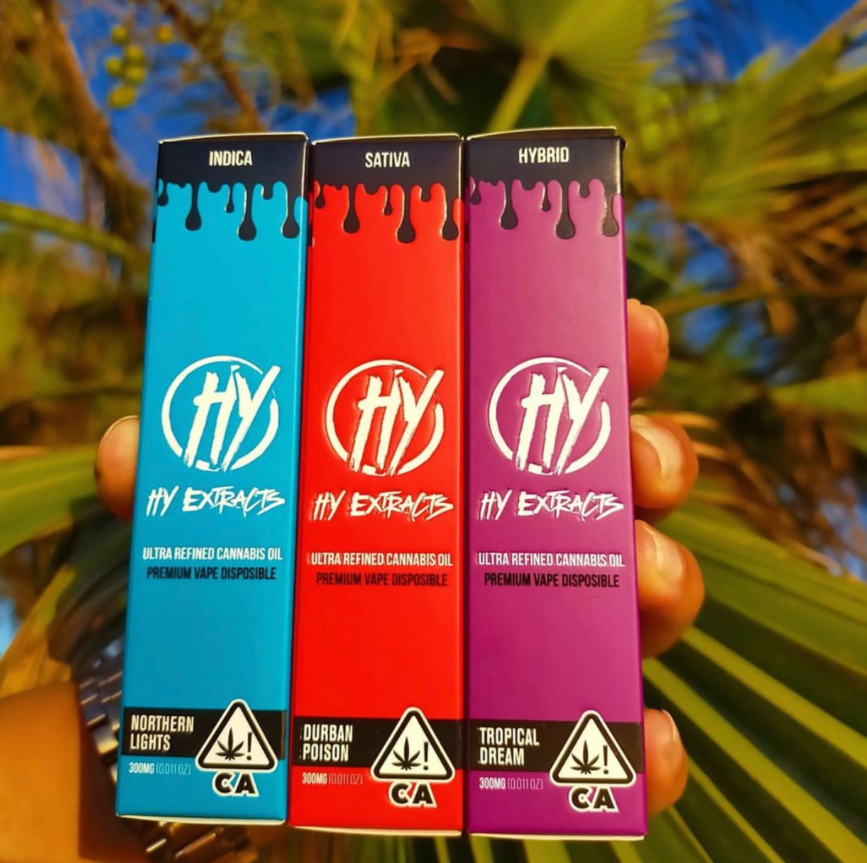HY cartridges 1g