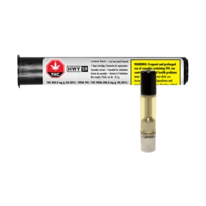 HWY 59 Lemon Haze Live Terp Liquid Diamond 510 Vape Cartridge