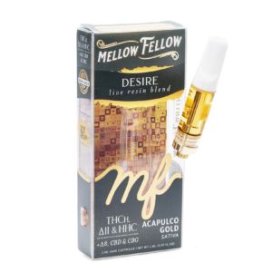 Mellow Fellow Desire Blend Live Resin Vape Cartridge – Acapulco Gold