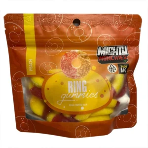 Mighty Munchies Ring Gummies – THC 2400mg